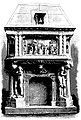 Le Vin Ornamental fireplace first shown at the Salon in 1898. Engraving published in Le Magasin pittoresque, 15 June 1898.