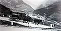 Die letzte Gotthardpost am 13. September 1921 oberhalb Airolo