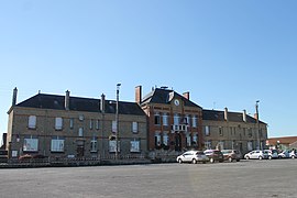 The town hall in Villers-Semeuse
