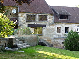 The Chivres mill, in Courcelles