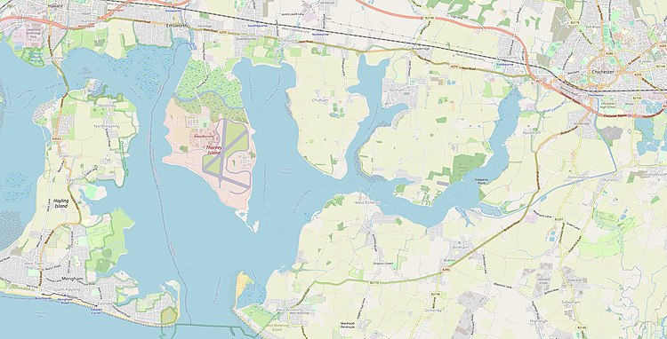 Chichester Harbour is located in Chichester Harbour