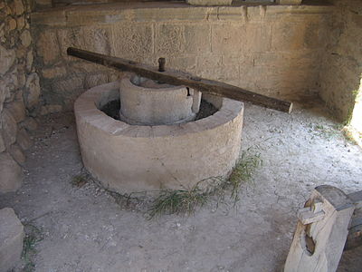 Olive mill with grinding ring - Volubilis