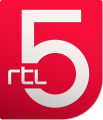 RTL 5's eleventh logo from 2017 to 2023