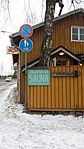 Rajaportin sauna in Tampere, the oldest working public sauna in Finland