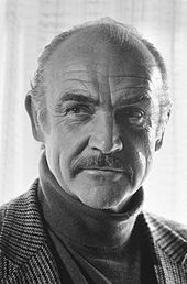 A photograph of Sean Connery