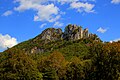 Seneca Rocks in the Fall