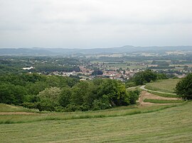 A general view of Saint-Uze