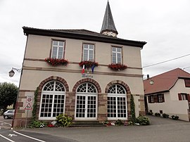 The town hall in Stotzheim