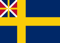 Swedish flag with proposed design