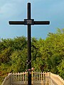 Memorial cross in Dolotetske, Vinnytsia Oblast, Ukraine