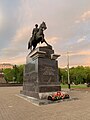 Monument to Marshal of the Soviet Union Konstantin Rokossovsky in Ulan-Ude, Russia