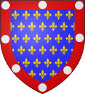 Coat of arms of the counts and dukes of Alençon of the House of Valois