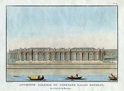 Façade of the Palais Bourbon facing the Seine (beginning of the 19th century)