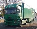 A Bentalls delivery lorry in Kingston upon Thames