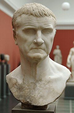 White male bust