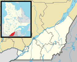Lévis is located in Southern Quebec