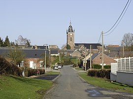 A general view of Catillon-sur-Sambre