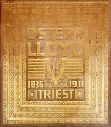 Celebratory Volume for 75th anniversary of Österreichischer Lloyd 1836-1911 Triest