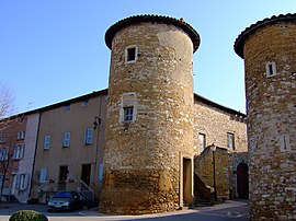 The château of the counts of Lissieu
