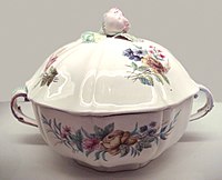 Chantilly soft-paste porcelain, 1750–1760