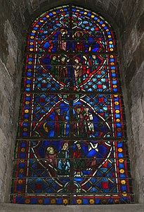Window formerly in Lady Chapel, now in Chapel of Sainte-Geneviève (13th c.)