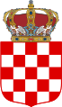 Kleines Wappen der Banschaft Kroatien (1940–1941)