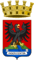 Coat of Arms in use during the italian domain of the city, approved in 1935[42]