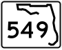 State Road 549 marker