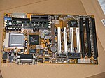 ALi M1541-based motherboard with AMD K6-2 300 MHz processor