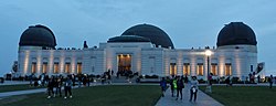 Griffith Observatory during dawn