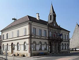 The town hall in Illfurth