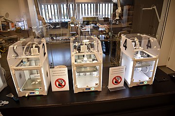 3D printers of the second floor