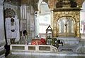 Interior of the pre-1984 Akal Takht