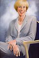 Democratic U.S. representative for California's 36th congressional district Janice Hahn by David Fairrington, oil, 2003.