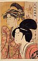 Kitagawa Utamaro - Two Beauties with Bamboo