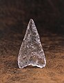 Crystal arrowhead, Cortaillod culture, c. 3500 BC