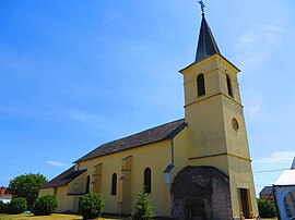 The church in Laumesfeld
