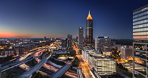 Midtown Atlanta in April 2016