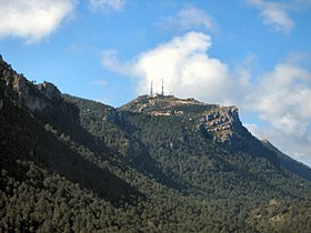 Mont Caro, the Ports' highest point