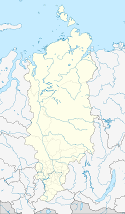 Yessey is located in Krasnoyarsk Krai