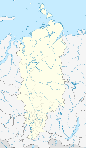 2014 Winter Olympics torch relay is located in Krasnoyarsk Krai