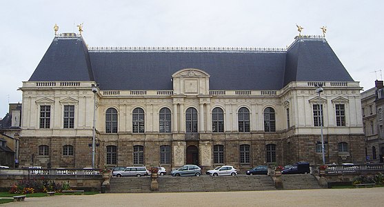 The Parlement de Bretagne, Rennes (1618)