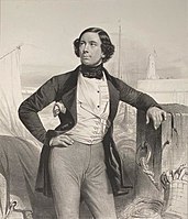 Charles Baugniet, portrait of Eugène Lepoittevin, 1838[1]