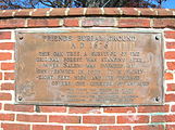 Salem Oak Commemorative Plaque, November 2012