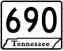 State Route 690 marker