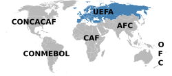 Der europäische Kontinentalverband UEFA