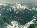 View from the Zugspitze mountain, Austria