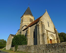 The church of Saint-Fiacre of Ourouër