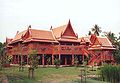 Image 36A group of traditional Thai houses at King Rama II Memorial Park in Amphawa, Samut Songkhram. (from Culture of Thailand)