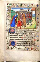 Book of Hours, British Library, the Arrest of Christ